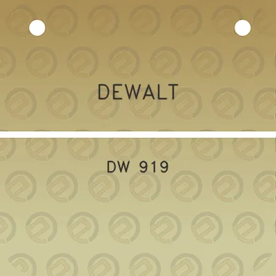 dewalt-dw-919