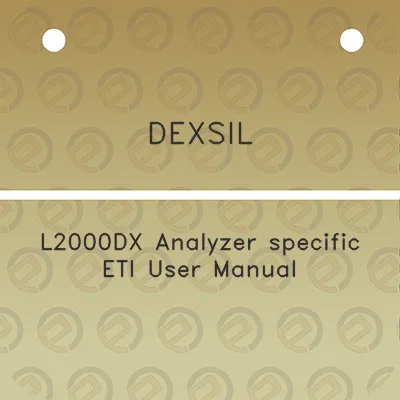 dexsil-l2000dx-analyzer-specific-eti-user-manual