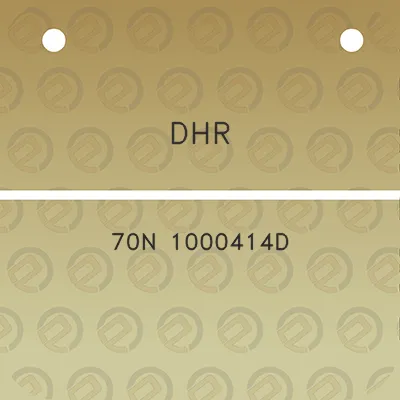 dhr-70n-1000414d