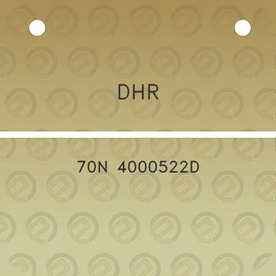 dhr-70n-4000522d