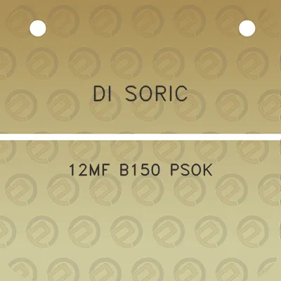 di-soric-12mf-b150-psok