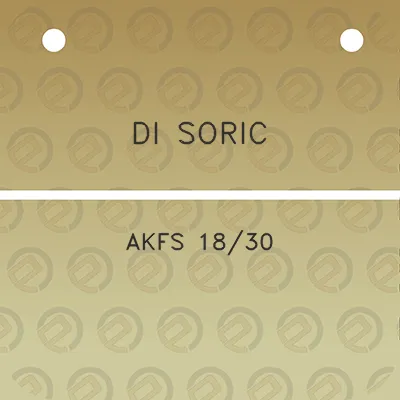 di-soric-akfs-1830