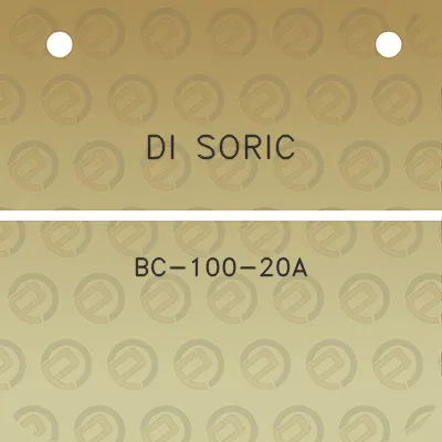 di-soric-bc-100-20a