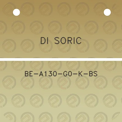 di-soric-be-a130-g0-k-bs