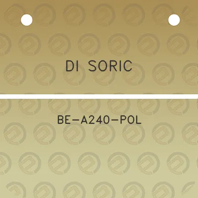 di-soric-be-a240-pol