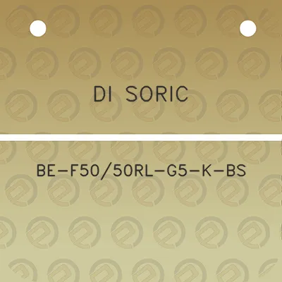 di-soric-be-f5050rl-g5-k-bs