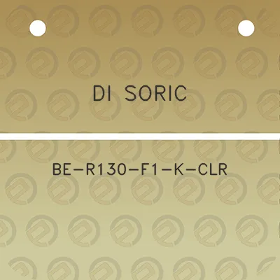 di-soric-be-r130-f1-k-clr