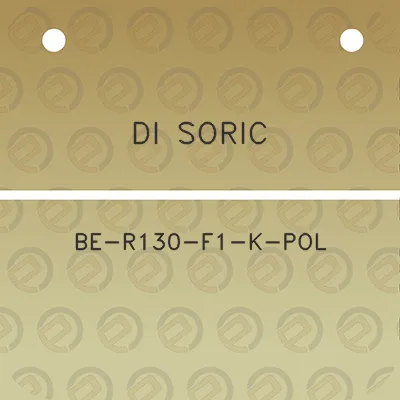 di-soric-be-r130-f1-k-pol