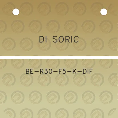 di-soric-be-r30-f5-k-dif