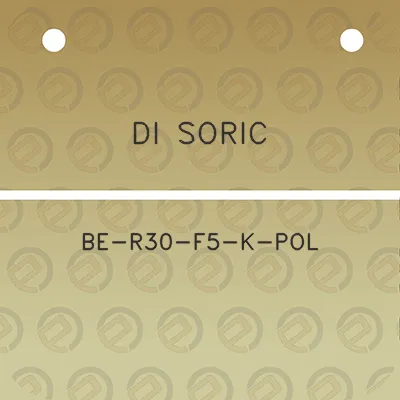 di-soric-be-r30-f5-k-pol