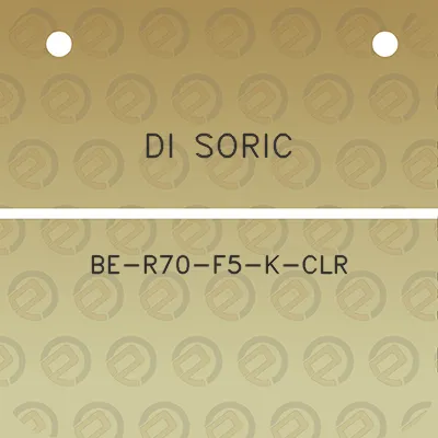 di-soric-be-r70-f5-k-clr