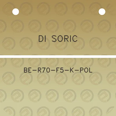 di-soric-be-r70-f5-k-pol