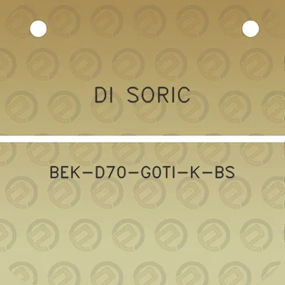 di-soric-bek-d70-g0ti-k-bs