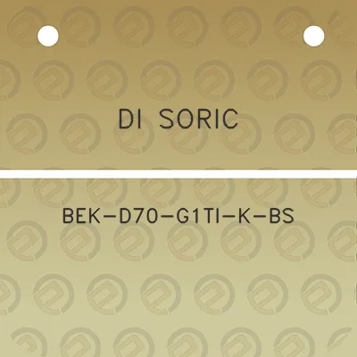 di-soric-bek-d70-g1ti-k-bs