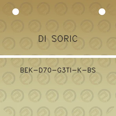 di-soric-bek-d70-g3ti-k-bs