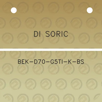 di-soric-bek-d70-g5ti-k-bs