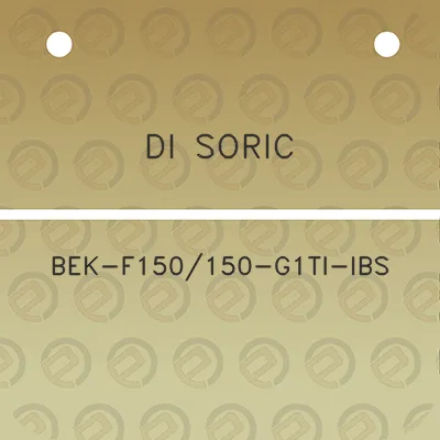 di-soric-bek-f150150-g1ti-ibs