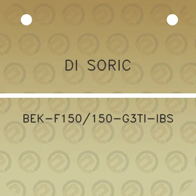 di-soric-bek-f150150-g3ti-ibs