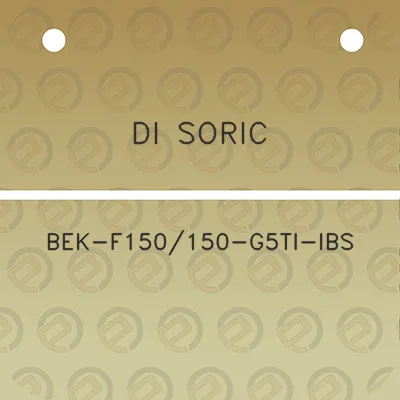 di-soric-bek-f150150-g5ti-ibs