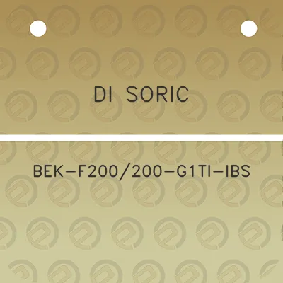 di-soric-bek-f200200-g1ti-ibs