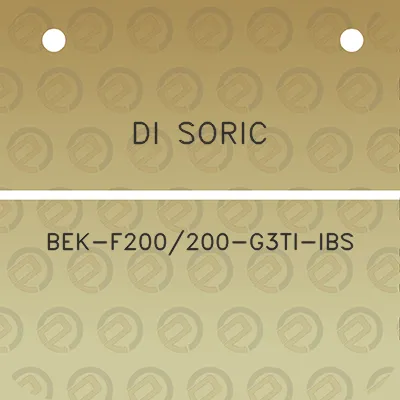 di-soric-bek-f200200-g3ti-ibs