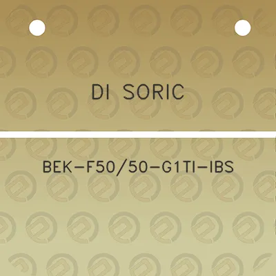 di-soric-bek-f5050-g1ti-ibs