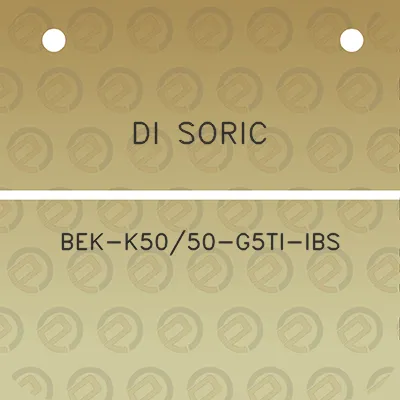 di-soric-bek-k5050-g5ti-ibs