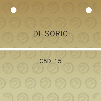 di-soric-c8d-15