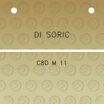 di-soric-c8d-m-11