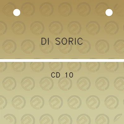 di-soric-cd-10