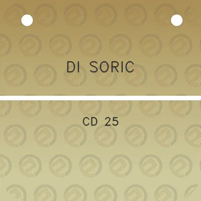 di-soric-cd-25