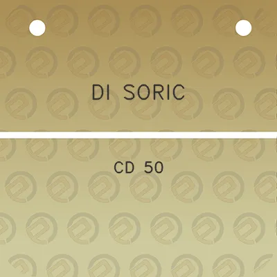 di-soric-cd-50