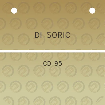 di-soric-cd-95