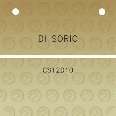 di-soric-cs12d10