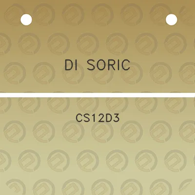 di-soric-cs12d3