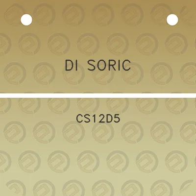 di-soric-cs12d5