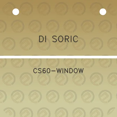 di-soric-cs60-window