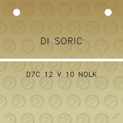 di-soric-d7c-12-v-10-nolk