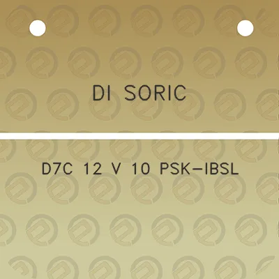 di-soric-d7c-12-v-10-psk-ibsl