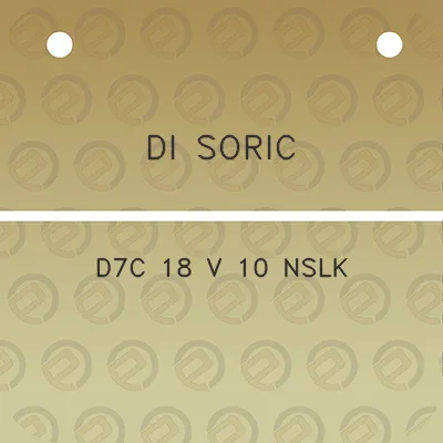 di-soric-d7c-18-v-10-nslk