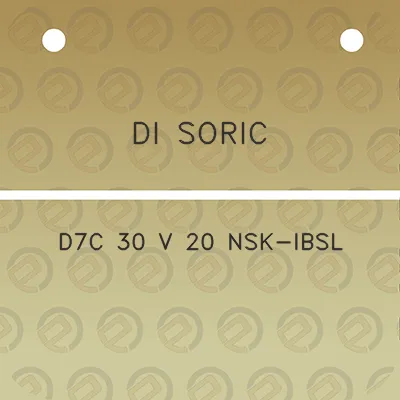 di-soric-d7c-30-v-20-nsk-ibsl