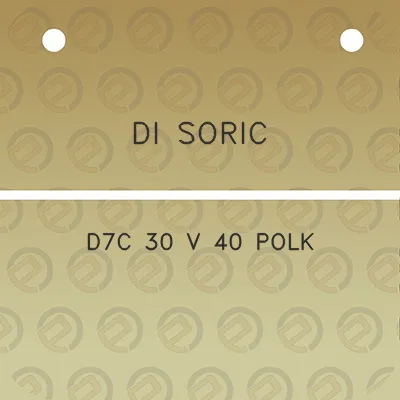 di-soric-d7c-30-v-40-polk