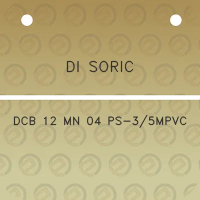 di-soric-dcb-12-mn-04-ps-35mpvc