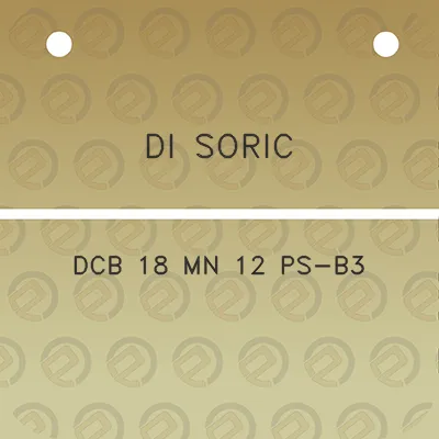 di-soric-dcb-18-mn-12-ps-b3