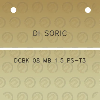 di-soric-dcbk-08-mb-15-ps-t3