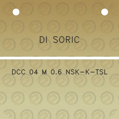 di-soric-dcc-04-m-06-nsk-k-tsl