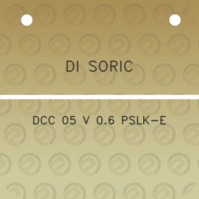 di-soric-dcc-05-v-06-pslk-e