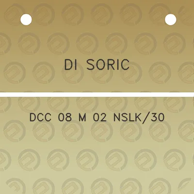 di-soric-dcc-08-m-02-nslk30