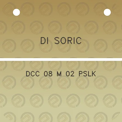 di-soric-dcc-08-m-02-pslk