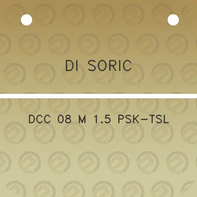 di-soric-dcc-08-m-15-psk-tsl